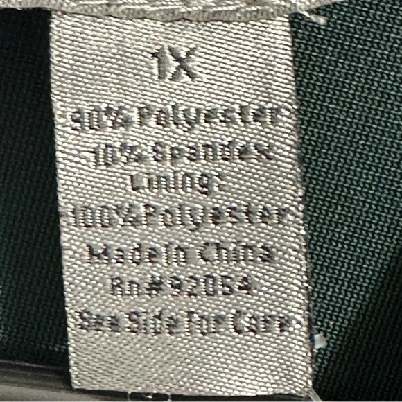 NEW with tags, Love‎ X Design size 1X emerald green velvet Rosalie maxi dress - Picture 8 of 11